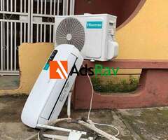 3Months Used 1.5Hp Low Voltage Storage Hisense Air-Conditioner With Kit