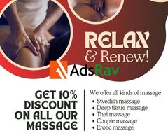 Luxury Massage Experience – Save 10percent Today! (Call 07019800530)