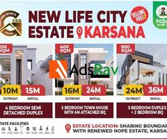 New Life Awaits You at Karsana – Own a Plot in New Life City Estate Today