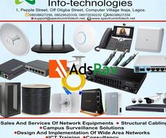 Leading Supplier of Cisco, Hikvision and High End ICT Equipment (Call 08038627256)