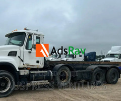 Clean Mack CV713 8x4 Rolloff Truck with PTO and 23ft Hoist - Call +2348039178431 - 2