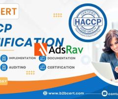 HACCP Certification Services in California