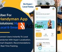 Uber for Handyman App Solution – On-Demand Home Service Platform