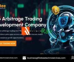 Top Crypto Arbitrage Bot Development Company – Firebee Techno Services