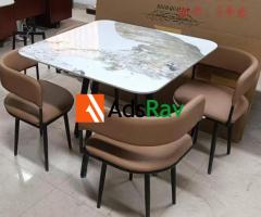 Elegant Four Seater Meal Setup for Contemporary Spaces - call 07044254535