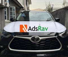 Smart Luxury Toyota Highlander Crossover Available in Lagos - Call 08025823573