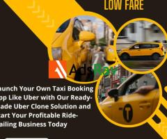 Launch Your Own Taxi Booking App Like Uber