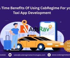 Cost & Time Benefits Of Using CabRegime For your Taxi Booking App Development