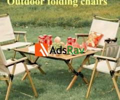 Heavy Duty Foldable Sit Out Chair Available in Black & Brown - Call 09090930000 - 3