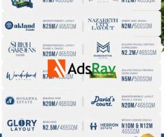 Prime Lands for Sale in Abuja, Enugu, Anambra & More! Call 07035143710 - 2