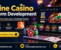 Custom Online Casino Platform Development for Gaming Businesses