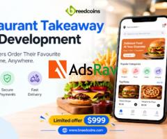 Connect Restaurants & Customers with Takeaway App Development – Starting at $999