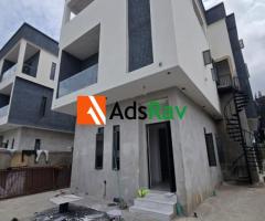 Newly Built 5-Bedroom Detached Duplex with BQ To Let in Magodo GRA - CALL 08058619689
