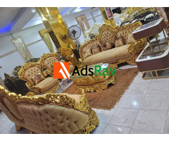 Upgrade Your Living Room with Our Royal Sofa Set – Nationwide Delivery (Call 08144280912)