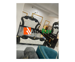 Turkish Royal 6x7 Bed Set with Mirror – ₦1.6M Only!