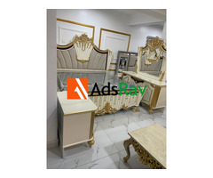 Royal Bed – Dressing Mirror and Drawers Included!