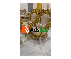 Royal Fabric Sofa – Complete Set, Imported Luxury! - 5