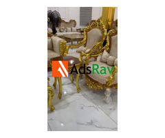 Royal Fabric Sofa – Complete Set, Imported Luxury! - 6