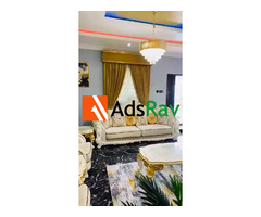 Elegant Living Room Sofa Set with Center table and 2 Side Tables