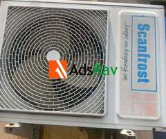 1.5 hp scanfrost low voltage ac with kits no remote - 2