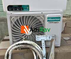 Hisense 1hp Inverter AC with complete kits and Remote at Yaba