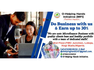 Do Business with us & Earn up to 30% (Call 07058618259)