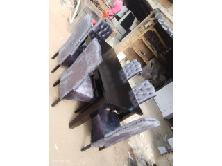 Bed Frame with Dressing Mirror,Wardrobe,Dinning Table,Set of Chairs (Call 07036518714)