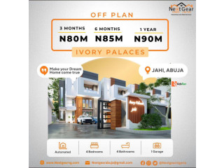 Selling 4 Bedroom Semi-detached Duplex at Ivory Palaces Jahi (Call 08135017389)