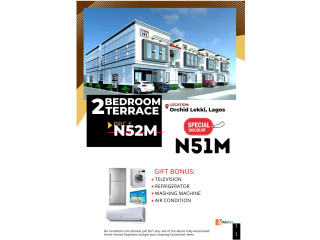 Two Bedroom Terrace (Smart Home) For Sale at Orchid Hotel Road, Lekki (Call 09072608144)