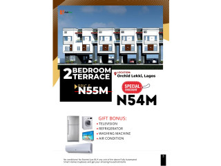 2 Bedroom Terrace (Smart Home) For Sale at Orchid Hotel Road, Lekki (Call 09072608144)