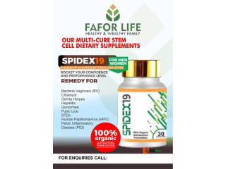 SPIDEX 19 - Our Multi-Cure Stem Cell Dietary Supplements For Both Men and Women (Call 09112824761)