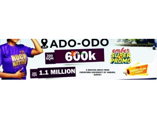 Buy your Land at Ado - Odo (Call or Whatsapp 08062545883)