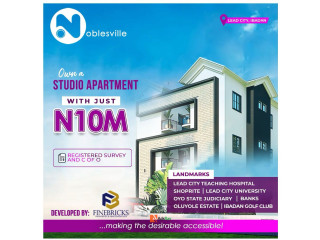 Studio Apartments at Noblesville Estate, Lagos-Ibadan Exp.way (Call 08084515746)
