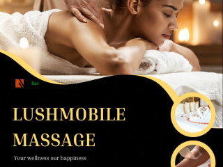 Get your Massage, Waxing, Pedicure and Manicure from Lushmobile Massage (Call 07016039356)