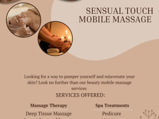 All Kind of Massage, Pedicure & Manicure Available at Sensual Touch Mobile Massage (Call 09044578470)