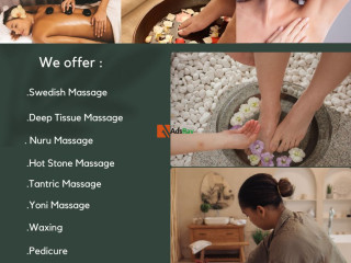 For your Massage, Waxing, Pedicure and Manicure contact Sensual Touch Mobile Massage (Call 09044578470)