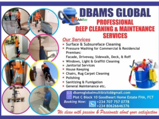 FOR YOUR PROFESSIONAL DEEP CLEANING & MAINTENANCE SERVICES CALL 07077570778)