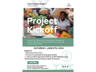 Buy Food at Farm Price,Learn Agricultural Skills and Other Farming Opportunities at our Farm Fortune Project (CALL 09055970798)