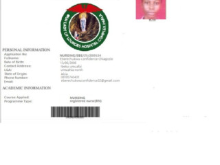 College of Health Technology Amaigbo, Imo ADMISSION(08063557123)
