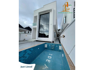 FOR SALE - LUXURY 5BEDROOM FULLY DETACHED DUPLEX AT ORCHID LEKKI  (CALL 09127857574)