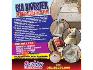 Bio Digester Sewage Toilet System - Call 08139291009